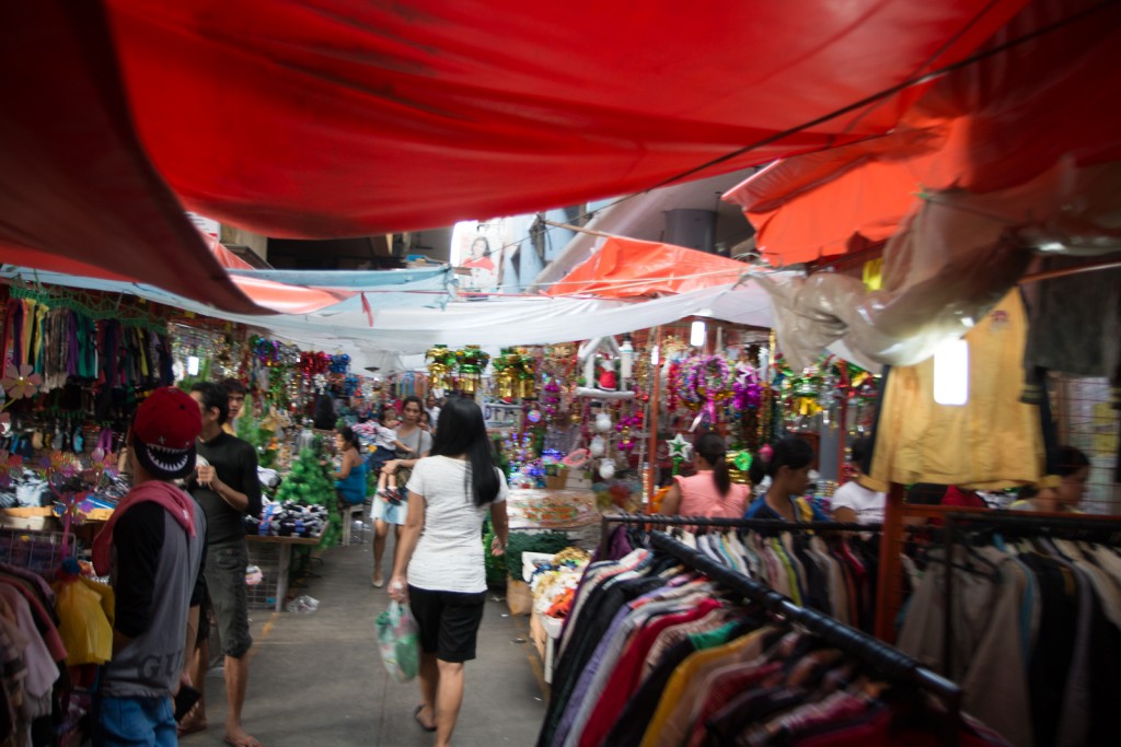 Manila Philippines street market