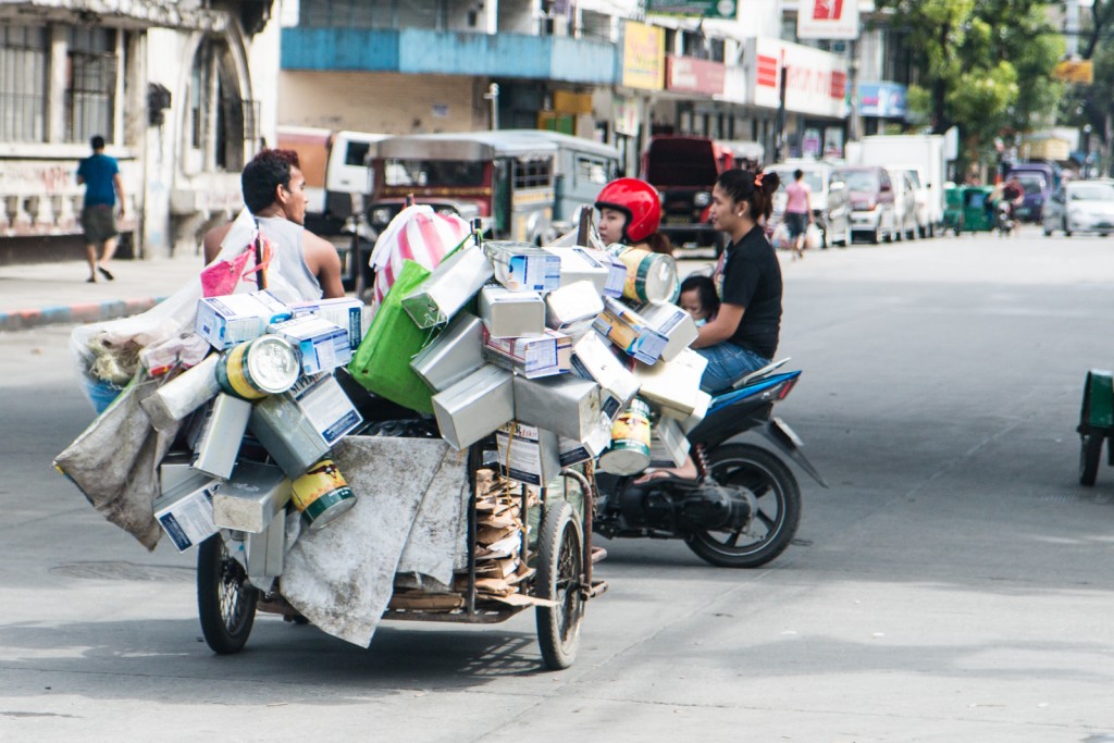 Manila trader loaded trike