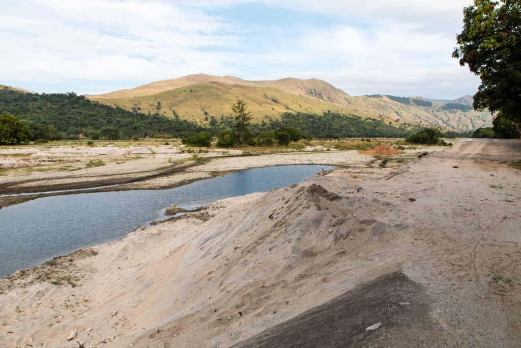 Maloma River in Zambales Province, Philippines
